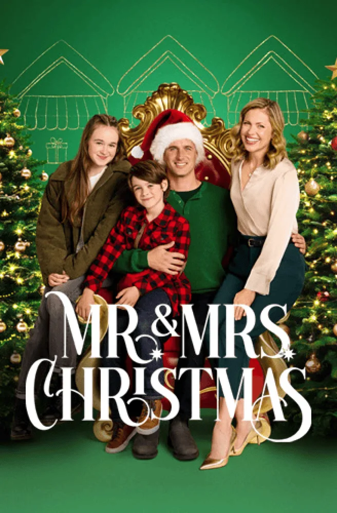 mr. & mrs. christmas movie poster