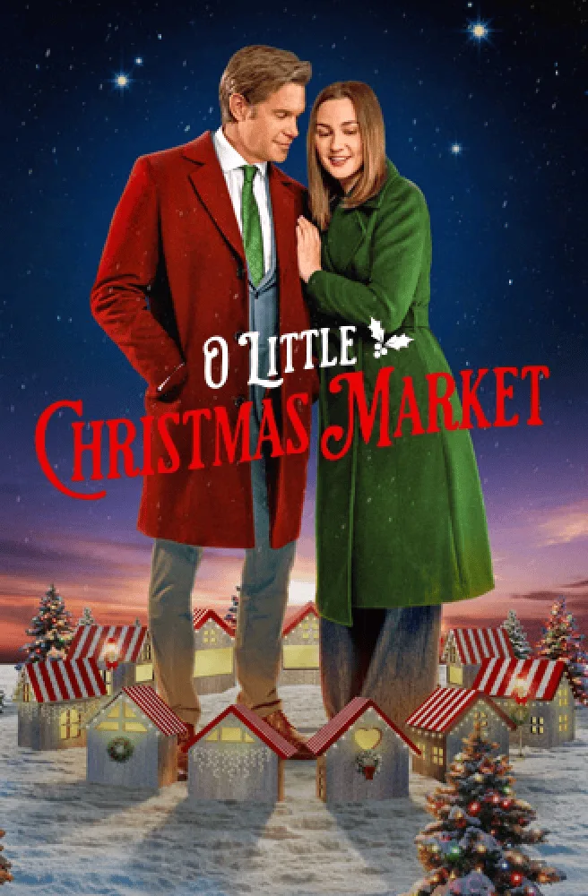 o little christmas market movie poster